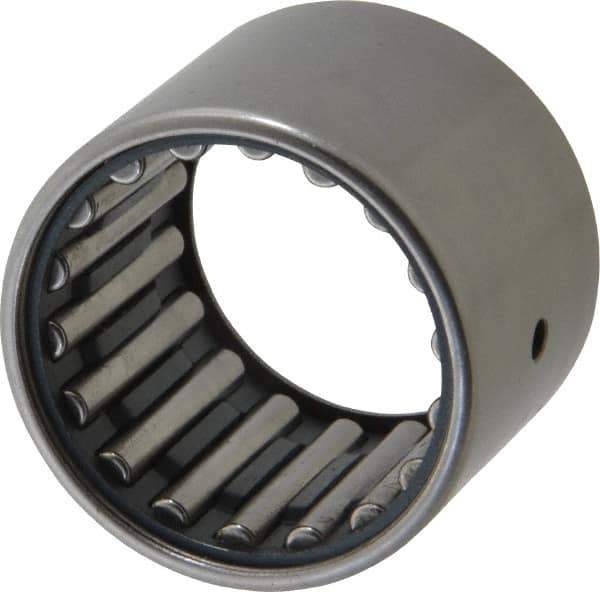 IKO - 1-1/4" Bore Diam, 9,800 Lb. Dynamic Capacity, 1-1/4 x 1-5/8 x 1-1/4", Caged, Shell Needle Roller Bearing - Heavy Section, 1-5/8" Outside Diam, 1-1/4" Wide - Exact Tool & Supply