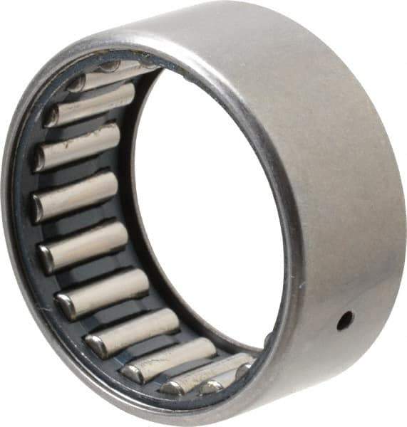 IKO - 1-3/8" Bore Diam, 6,600 Lb. Dynamic Capacity, 1-3/8 x 1-3/4 x 3/4", Caged, Shell Needle Roller Bearing - Heavy Section, 1-3/4" Outside Diam, 3/4" Wide - Exact Tool & Supply