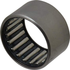 IKO - 1-3/8" Bore Diam, 8,800 Lb. Dynamic Capacity, 1-3/8 x 1-3/4 x 1", Caged, Shell Needle Roller Bearing - Heavy Section, 1-3/4" Outside Diam, 1" Wide - Exact Tool & Supply