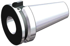 Kennametal - BT50 Taper Shank Whistle Notch Tapping Adapter - 47.75mm Projection, Through Coolant - Exact Tool & Supply