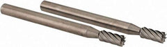 Dremel - 1/8" Cut Diam, 1/8" Shank Diam, Cylinder Head Single Cut Burr - High Speed Steel, Flat End - Exact Tool & Supply