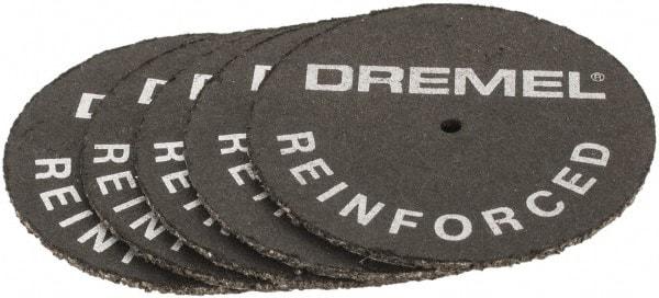 Dremel - 1-1/4" Cutoff Wheel - 0.045" Thick, 1/8" Arbor, Use with Angle Grinders - Exact Tool & Supply