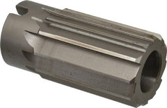 Interstate - 1-23/32" Reamer Diam, Straight Flute Shell Reamer - Exact Tool & Supply