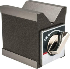Value Collection - 1-9/32" Max Capacity, 90° Angle, V-Block - 2-3/4" Long x 60mm Wide x 73mm High, Sold as Individual - Exact Tool & Supply