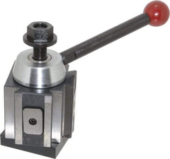 Phase II - 10 to 15 Inch Lathe Swing, Piston Type Quick Change Tool Post - 4-5/8 Inch Tool Post Height, Series 200, 5-9/16 Inch Overall Height - Exact Tool & Supply