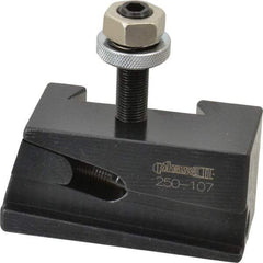Phase II - Series AXA, #7 Universal Parting Blade Tool Post Holder - 12" & Under Lathe Swing, 1-1/2" OAH, 13/16" Centerline Height - Exact Tool & Supply