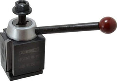 Phase II - 10 to 15 Inch Lathe Swing, Wedge Type Quick Change Tool Post - 4-5/8 Inch Tool Post Height, Series 200, 5-9/16 Inch Overall Height - Exact Tool & Supply