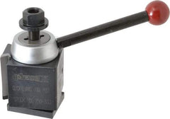 Phase II - 13 to 18 Inch Lathe Swing, Wedge Type Quick Change Tool Post - 5-1/8 Inch Tool Post Height, Series 300, 6-1/8 Inch Overall Height - Exact Tool & Supply