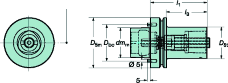 C539061280090 BASIC HOLDER - Exact Tool & Supply