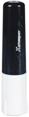 Value Collection - 3 Inch Long x 3/4 Inch Wide, 1/4 Inch Diameter, Pre-Inked Custom Inspection Stamp - Customized Message, Available in Red, Black, Blue, Green, Purple, White - Exact Tool & Supply