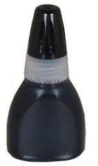 Value Collection - Rubber Stamp Accessories Type: Refill Ink Color: Black - Exact Tool & Supply