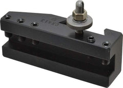 Aloris - Series CXA, #13 Extension Tool Post Holder - 13 to 18" Lathe Swing, 2-1/8" OAH, 3/4" Max Tool Cutting Size, 1-7/16" Centerline Height - Exact Tool & Supply