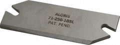 Aloris - Indexable Cut-Off Blade - GTN-6 Blade, AXA, BXA, CXA Series - Exact Tool & Supply