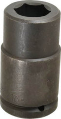 Proto - 1-1/2" Drive 1-11/16" Deep Impact Socket - 6 Points, 5-3/4" OAL - Exact Tool & Supply