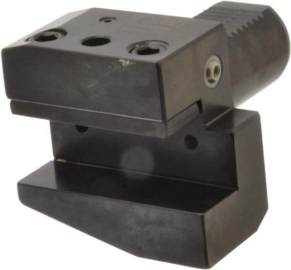 Global CNC Industries - 1" Max Cut, 40mm Shank Diam, VDI Toolholder - 44mm Projection, 85mm Head Width, For B1, Through Coolant - Exact Tool & Supply