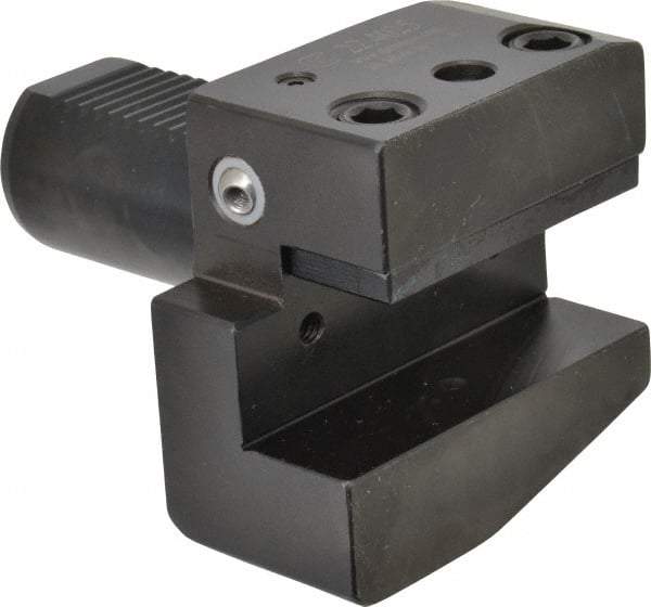 Global CNC Industries - 1" Max Cut, 40mm Shank Diam, VDI Toolholder - 44mm Projection, 85mm Head Width, For B2, Through Coolant - Exact Tool & Supply