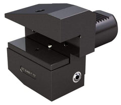 Global CNC Industries - 1-1/4" Max Cut, 60mm Shank Diam, VDI Toolholder - 60mm Projection, 125mm Head Width, For B3, Through Coolant - Exact Tool & Supply