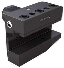 Global CNC Industries - 1-1/4" Max Cut, 50mm Shank Diam, VDI Toolholder - 55mm Projection, 130mm Head Width, For B6, Through Coolant - Exact Tool & Supply