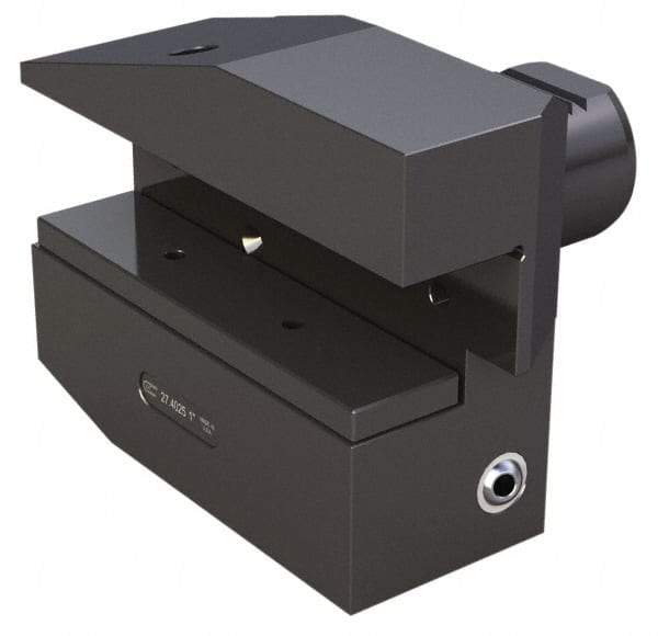 Global CNC Industries - 1" Max Cut, 40mm Shank Diam, VDI Toolholder - 44" Projection, 118mm Head Width, For B7, Through Coolant - Exact Tool & Supply