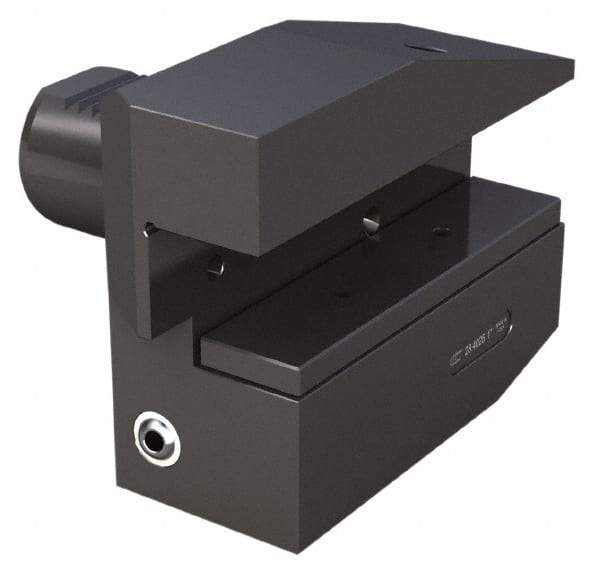 Global CNC Industries - 1" Max Cut, 40mm Shank Diam, VDI Toolholder - 44" Projection, 118mm Head Width, For B8, Through Coolant - Exact Tool & Supply