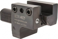 Global CNC Industries - 1" Max Cut, 40mm Shank Diam, VDI Toolholder - 85mm Projection, 85mm Head Width, For C1, Through Coolant - Exact Tool & Supply