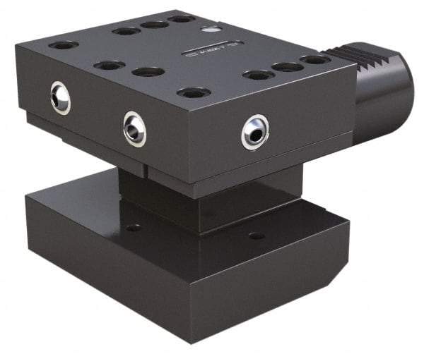 Global CNC Industries - 1" Max Cut, 40mm Shank Diam, VDI Toolholder - 50" Projection, For D1, Through Coolant - Exact Tool & Supply