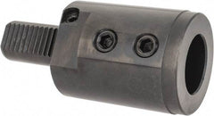 Global CNC Industries - 1-1/2" Max Cut, 30mm Shank Diam, VDI Toolholder - 90" Projection, 66mm Nose Diam, For E1, Through Coolant - Exact Tool & Supply