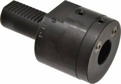 Global CNC Industries - 1" Max Cut, 30mm Shank Diam, VDI Toolholder - 60mm Projection, 5/8-11" Shank Thread, For E2, Through Coolant - Exact Tool & Supply