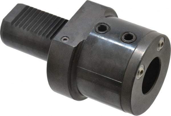 Global CNC Industries - 1-1/4" Max Cut, 40mm Shank Diam, VDI Toolholder - 75mm Projection, 5/8-11" Shank Thread, For E2, Through Coolant - Exact Tool & Supply