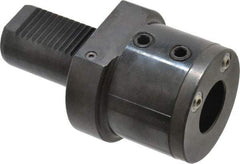 Global CNC Industries - 1-1/4" Max Cut, 40mm Shank Diam, VDI Toolholder - 75mm Projection, 5/8-11" Shank Thread, For E2, Through Coolant - Exact Tool & Supply