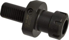 Global CNC Industries - 32mm Max Cut, 30mm Shank Diam, VDI Collet Chuck - 63mm Projection, 5/8-18" Shank Thread, ER32 Series, For E3, Through Coolant - Exact Tool & Supply