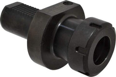Global CNC Industries - 40mm Max Cut, 40mm Shank Diam, VDI Collet Chuck - 61mm Projection, 5/8-18" Shank Thread, ER40 Series, For E3, Through Coolant - Exact Tool & Supply