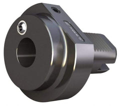 Global CNC Industries - MT1 Inside Morse Taper, Standard Length Morse Taper to Straight Shank - 2-63/64" OAL, Alloy Steel, Hardened & Ground Throughout - Exact Tool & Supply