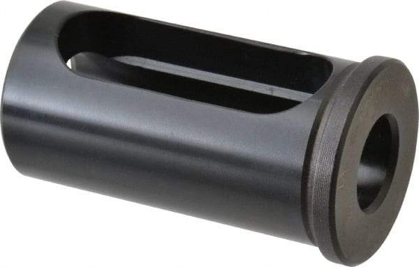 Global CNC Industries - 5/8" ID, 1-1/4" OD, 60mm Length Under Head, Type CV Lathe Tool Holder Bushing - 50mm Slot Length - Exact Tool & Supply