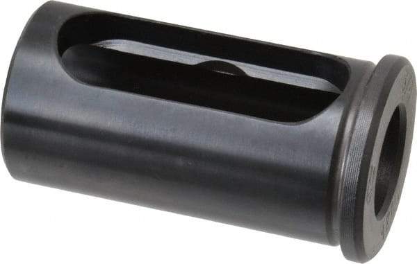 Global CNC Industries - 3/4" ID, 1-1/4" OD, 60mm Length Under Head, Type CV Lathe Tool Holder Bushing - 50mm Slot Length - Exact Tool & Supply