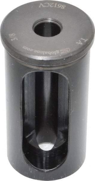 Global CNC Industries - 3/8" ID, 1-1/4" OD, 60mm Length Under Head, Type CV Lathe Tool Holder Bushing - 50mm Slot Length - Exact Tool & Supply