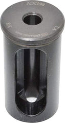 Global CNC Industries - 3/8" ID, 1-1/4" OD, 60mm Length Under Head, Type CV Lathe Tool Holder Bushing - 50mm Slot Length - Exact Tool & Supply
