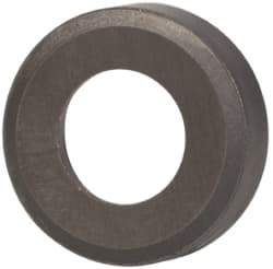 Kennametal - 5.92mm Inscribed Circle, Round Turning Shim for Indexables - 1/8" Thick, SM Shim Style, Positive Rake, Neutral Cut - Exact Tool & Supply