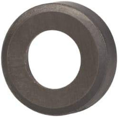 Kennametal - 5.92mm Inscribed Circle, Round Turning Shim for Indexables - 1/8" Thick, SM Shim Style, Positive Rake, Neutral Cut - Exact Tool & Supply