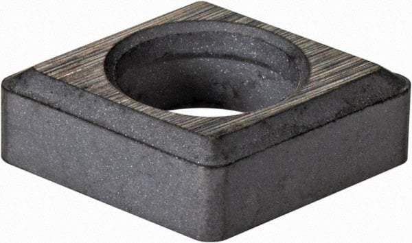 Kennametal - 3/8" Inscribed Circle, Diamond (Shape) Boring Bar Shim for Indexables - 1/8" Thick, ICSN Shim Style, Negative Rake - Exact Tool & Supply