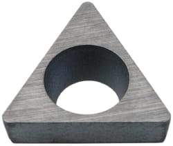 Kennametal - 3.17mm Inscribed Circle, Triangle Turning Shim for Indexables - 0.094" Thick, SM Shim Style, Positive Rake, Left Hand, Right Hand Cut - Exact Tool & Supply