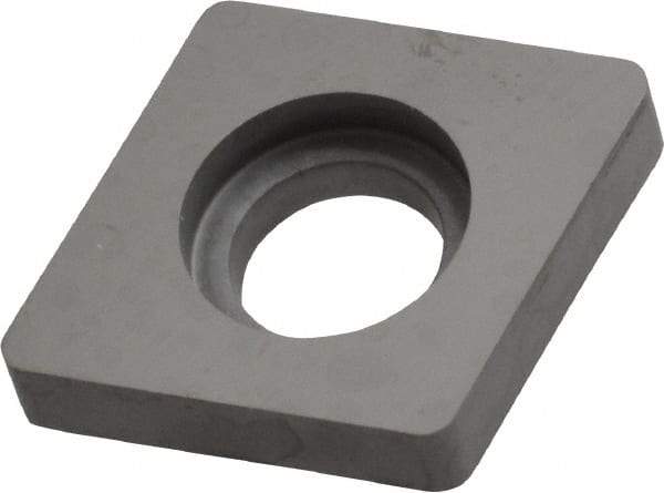 Kennametal - 8.48mm Inscribed Circle, Square Milling & Turning Shim for Indexables - Carbide, 0.188" Thick, SM Shim Style - Exact Tool & Supply