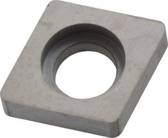 Kennametal - 7.9mm Inscribed Circle, Square Milling & Turning Shim for Indexables - Carbide, 0.188" Thick, SM Shim Style - Exact Tool & Supply