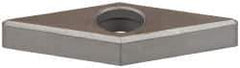 Kennametal - 7.52mm Inscribed Circle, Diamond (Shape) Turning Shim for Indexables - 0.19" Thick, IVSN Shim Style, Left Hand, Right Hand Cut - Exact Tool & Supply