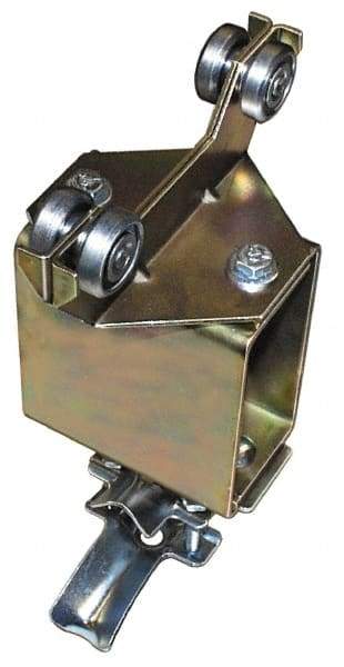 Hubbell Workplace - 1.05 kg, Steel Wheel, Cable Festoon Tow Trolley - Compatible with 0.31 to 0.59 Inch Round Cable - Exact Tool & Supply