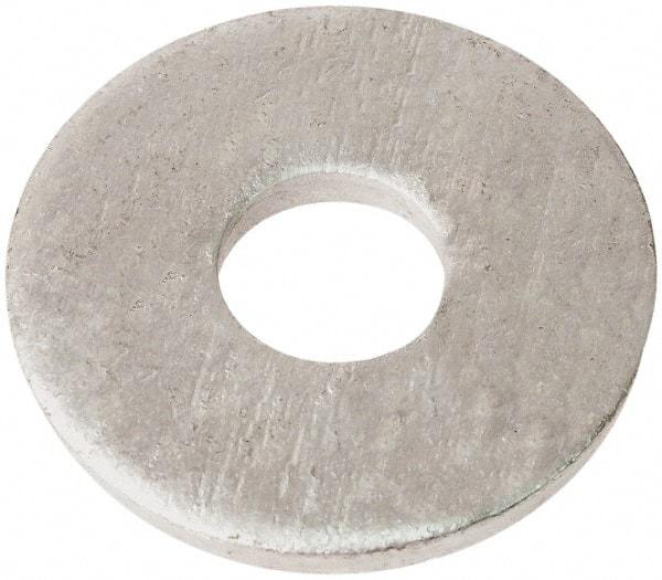 Gibraltar - 1" Screw, Steel Extra Thick Flat Washer - 1-1/16" ID x 3-1/4" OD, 1/4" Thick, Galvanized Finish - Exact Tool & Supply