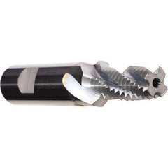 Emuge - M16x2.00 Metric, 0.5354" Cutting Diam, 4 Flute, Solid Carbide Helical Flute Thread Mill - Internal Thread, 32.85mm LOC, 102mm OAL, 18mm Shank Diam - Exact Tool & Supply