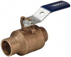 NIBCO - 1" Pipe, Full Port, Bronze Standard Ball Valve - Exact Tool & Supply