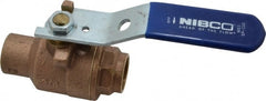 Standard Manual Ball Valve: 3/4″ Pipe, Full Port Soldered x Soldered