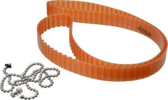 Mini-Skimmer - 18" Reach Oil Skimmer Belt - 18-3/8" Long Cogged Belt, For Use with Belt Oil Skimmers - Exact Tool & Supply